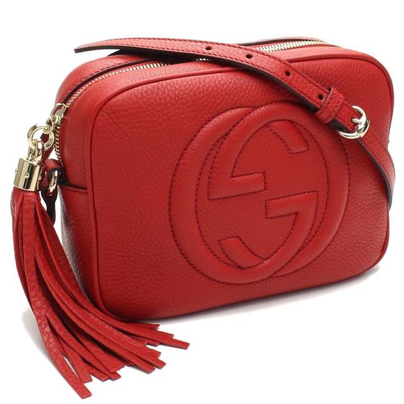 Gucci Soho Shoulder Bag Red - Picture 2 of 5